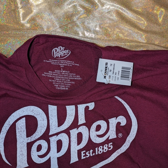 DR. PEPPER® t-shirt NEW w Tags - Picture 5 of 6